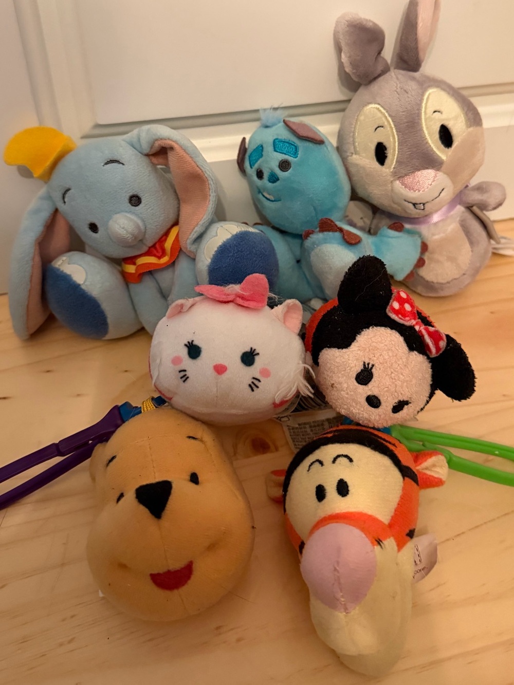 DISNEY Big Feet, Tigger, Pooh More  Plush BUNDLE #B